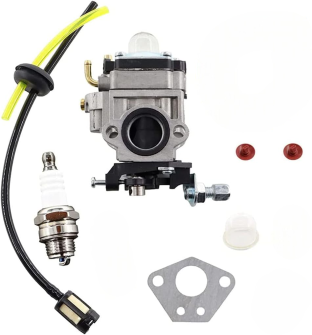 Карбюратор для Parkside PBK 4 A1, Florabest FBS 43 A1, с фильтром и шлангом, набор 4-в-1 Киев - изображение 1