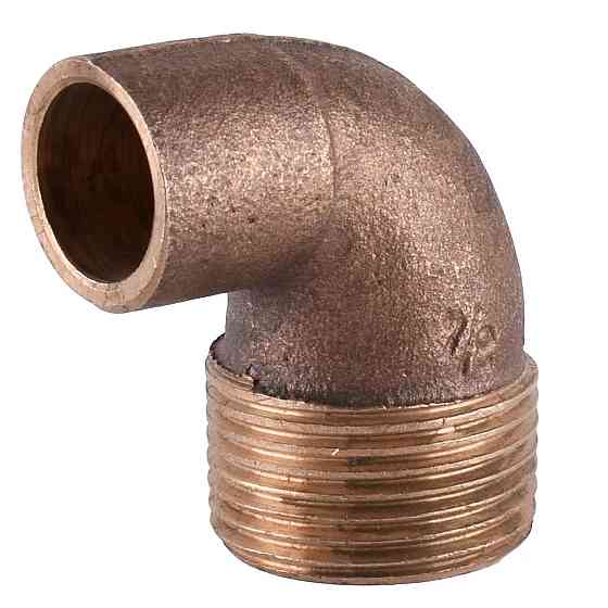 Кутовий перехід на різьбу VIEGA 90 22х3/4″ З (107208) (000021526) Київ