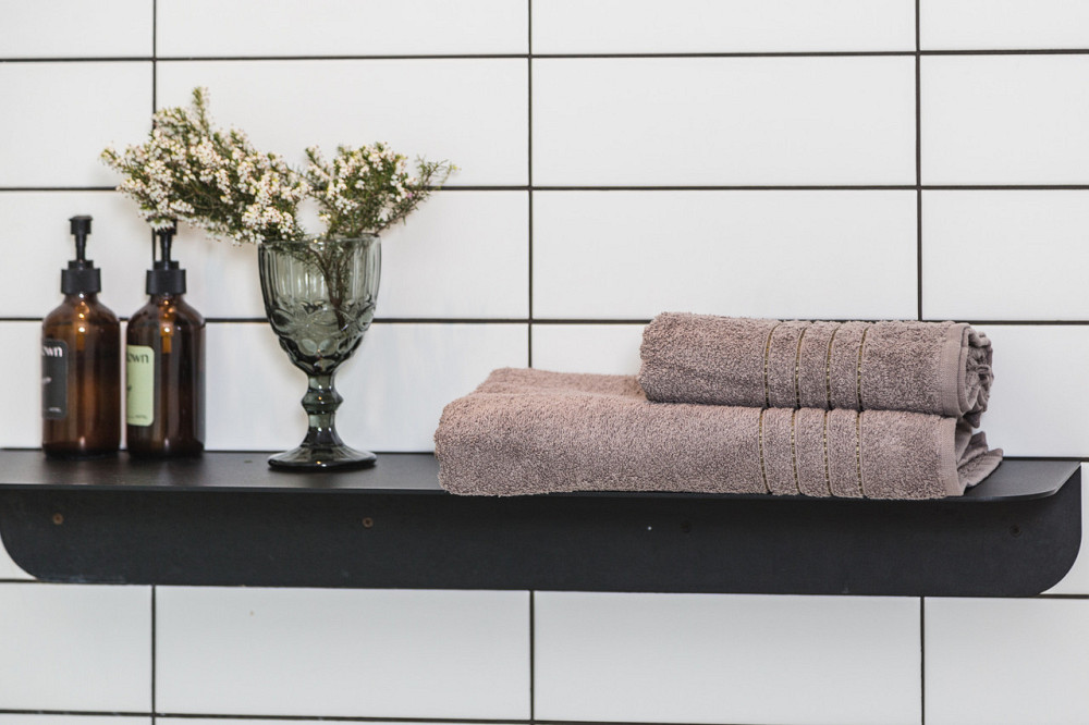 Ecotton Рушник Ecotton 50х90 см махровий високої щільності 420 г/м² коричневий Mink Київ - фото 5