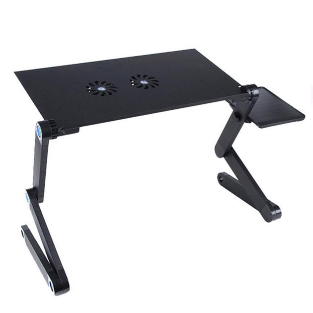 Столик для ноутбука с регулируемым наклоном Laptop Table T8, Удобный столик для ноутбука в кровать GT-82 Львов - изображение 2