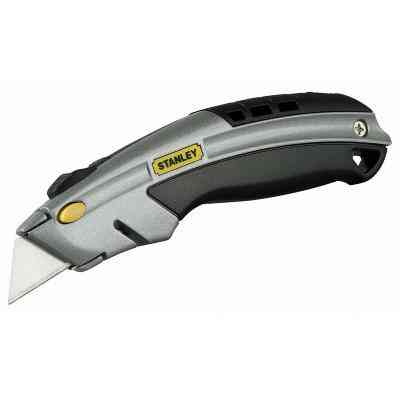 Нож монтажный Stanley "DynaGrip" для отделочных работ, L=180мм. (0-10-788) Винница