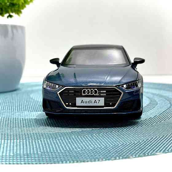Машинка Audi А7 Авто Експерт металопластик 1:24 звук світло інерція Блакитна (1904-17) Чернігів