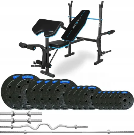 Тренажер Thunder SET-VIGOR-A-HBG-02 Zestaw Kulturystyczny 57,5KG Киев