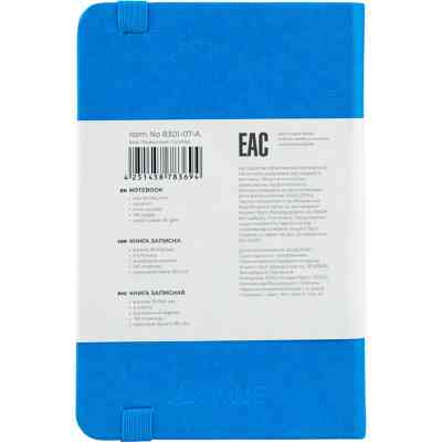 Книга записна Axent Partner, 95x140 мм, 96 аркушів, клітинка, блакитна (8301-07-A) Вінниця