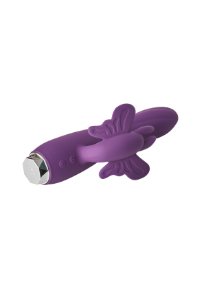 Вибратор-кролик в виде Бабочки Dream Toys Flirts Butterfly, фиолетовый, 17 х 3 см Sex Aura Киев
