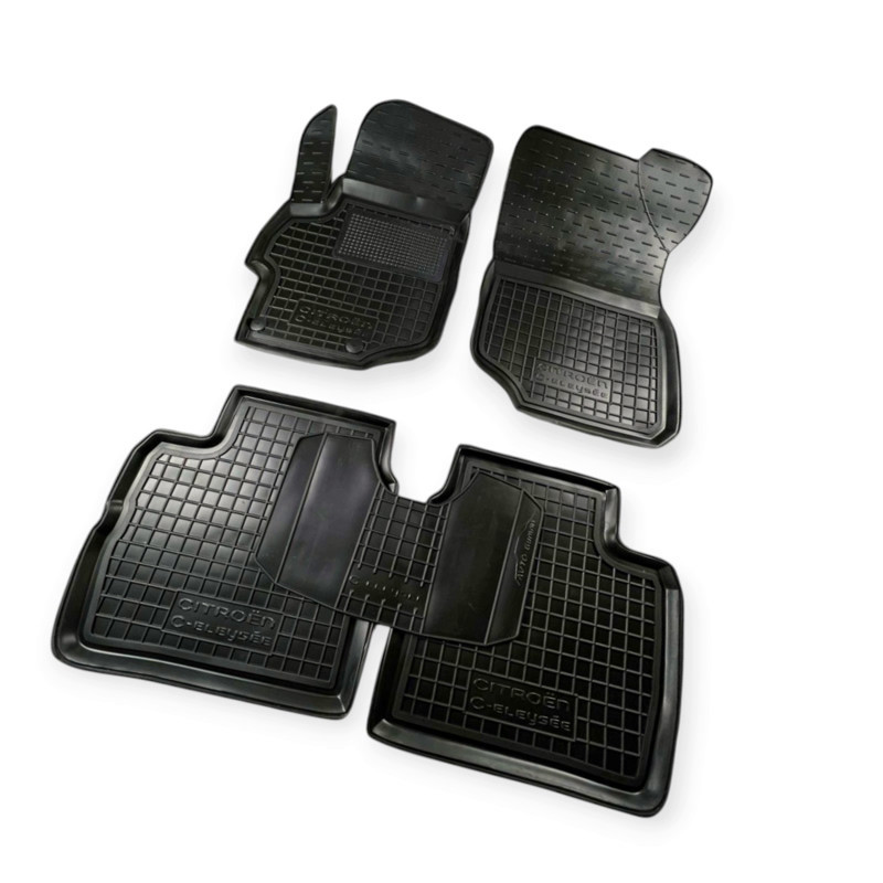 Килимки citroen c-ely, Пежо 301 2012-> борт 2,5см, з перемичкою салону Мукачево - фото 1