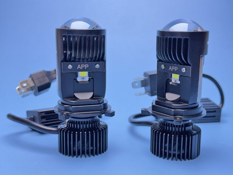 Міні Bi-LED лінзи H4 CG-Y3-APP (140W) — Керування зі смартфона, зміна кольору 3000K-6000K Харків - фото 1