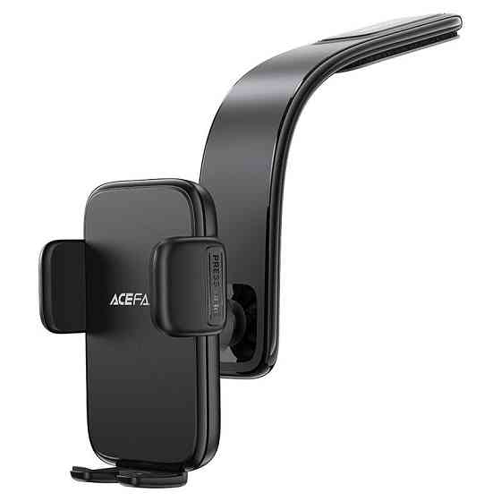 Автотримач для телефона ACEFAST D28 press type car holder for dashboard Black Киев