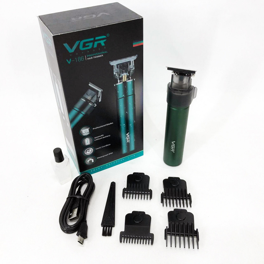 Малошумна машинка для стрижки волосся, Домашні машинки для стрижки Машинка від акб EG-17 Львів - фото 17