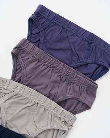 Подростковые трусы на мальчика - однотонный микс (5шт в уп) Nicoletta 41702 8-9 Киев