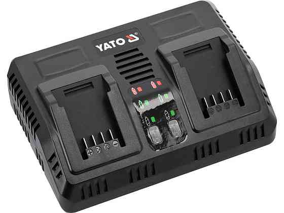 Зарядний пристрій YATO для акумуляторів Li-Ion 18 В, 2,4А, 2 термінали, від мережі 230 B [16] Одесса
