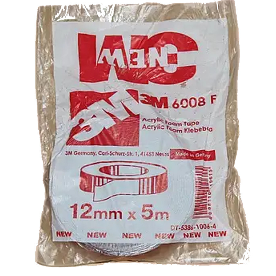 Скотч двосторонній 12мм х 5м 3M GT6008F червоний Київ - фото 1