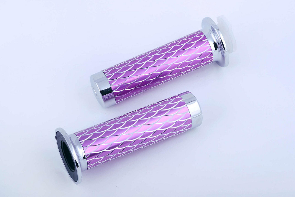 Ручки керма луска бузкові (L-140mm, D-50mm) DVK Київ - фото 1