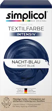 Simplicol Textilfarbe intensiv Nacht- Blau Сімплікол Текстильна фарба темно синя Київ - фото 1