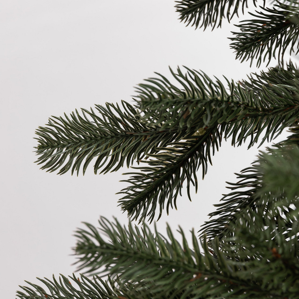 Зелена штучна ялинка 180 см на пластиковій основі Київ - фото 3