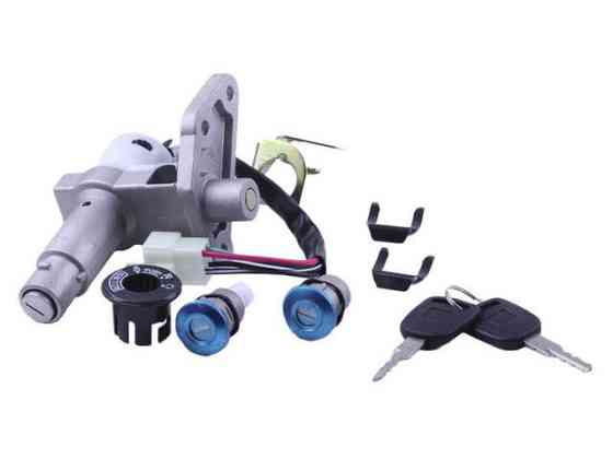 Замки для скутера Шторм, 3 шт., с крепежами (059) Мукачево