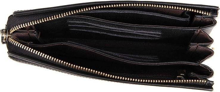 Чоловік клатч Vintage 14455 Чорний Київ - фото 8