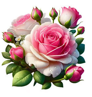 Наклейка интерьерная декор Розы Киев - изображение 2