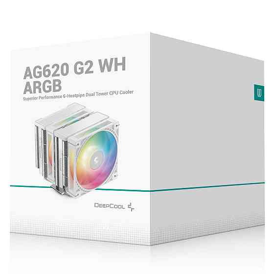 Кулер процесорний DeepCool AG620 G2 WH ARGB (R-AG620-WHAMMG2-G) ( 28297 ) Харьков