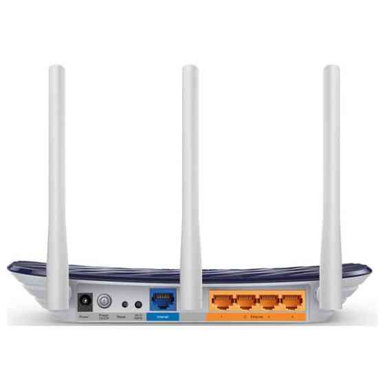 Маршрутизатор TP-Link C20_v5,0, AC750 Wireless Dual Band Router, 4x10/100MLan,1x10/100Wan (ARCHER C20) Київ