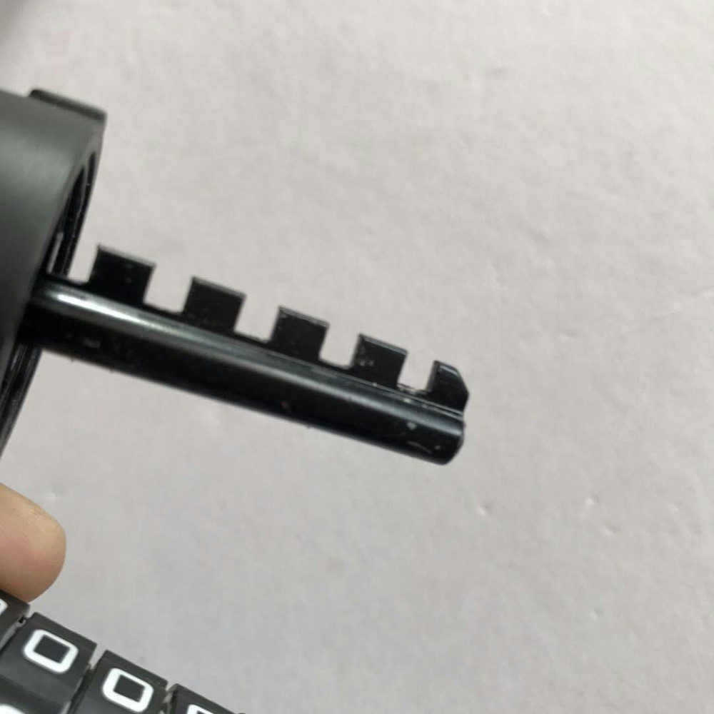 Велосипедний тросовий кодовий замок 1200*10 з власникам Feel Fit Бровари - фото 3