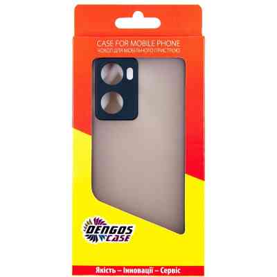 Чохол до мобільного телефона Dengos Matte OPPO A57s (black) (DG-TPU-MATT-117) Вінниця