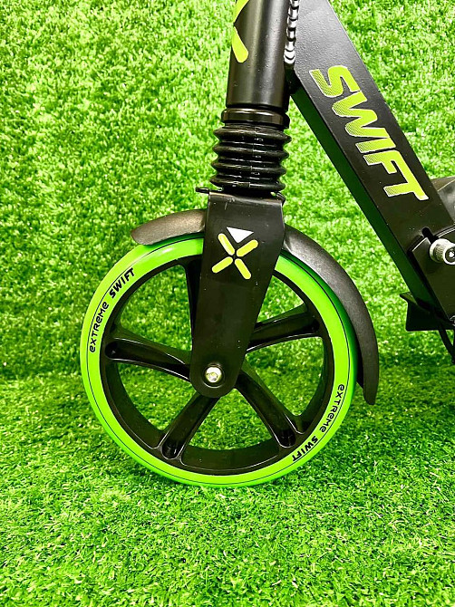 Самокат міський Scooter Extreme 2-х колісний Зелений (SK2438) Чернігів - фото 4