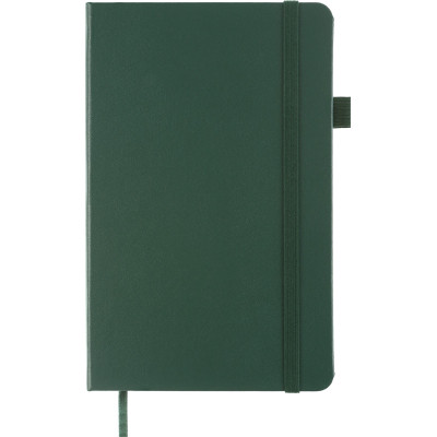 Книга записна Buromax Etalon 125x195 мм 96 аркушів в точку обкладинка зі штучної шкіри Зелена (BM.291360-04) Вінниця - фото 2