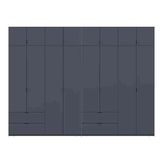 Шкаф для одежды Doros Лукас Графит 4+4 ДСП 320х50х240 DRS-011700 (42005129) Днепр