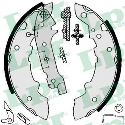 Гальмівні колодки LPR 04471 Вінниця