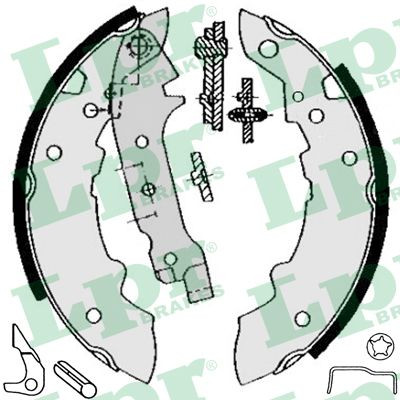 Гальмівні колодки LPR 04471 Вінниця - фото 1