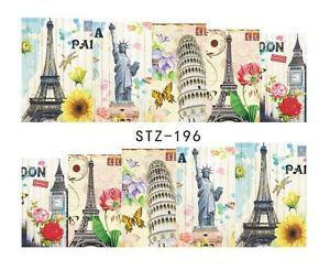 Наклейки для ногтей STZ-196 Киев - изображение 1