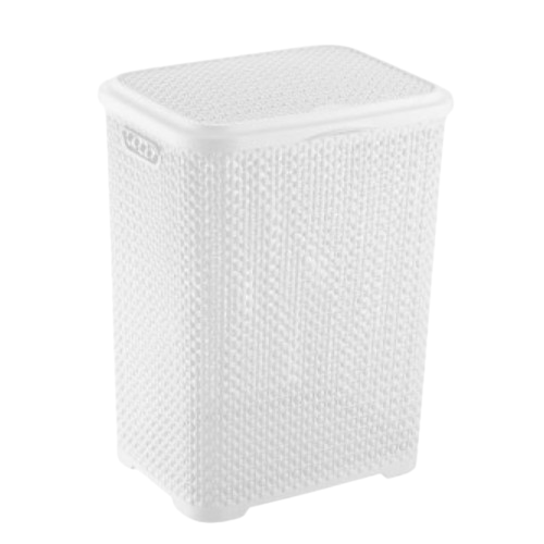 Кошик для білизни 55л білий Pearl ELIF Житомир - фото 1