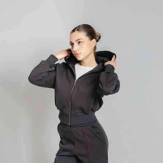 Костюм Pobedov повсякденний жіночий темно-сірий, Костюм Pobedov Elegant жіночий темно-сірий Київ