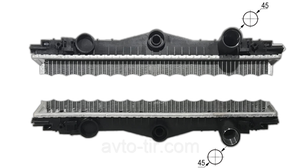 Радиатор без рамы DAF LF55 1405176 1405413 1405722 1407722 1407725 Луцк - изображение 4