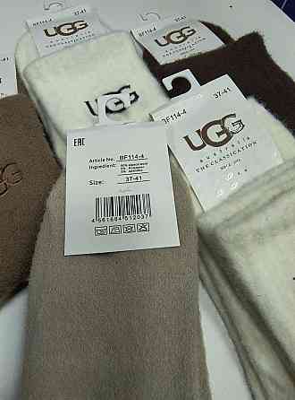 Жіночі теплі високі шкарпетки UGG. Набір теплих шкарпеток UGG (5 шт. в уп). Розмір 37-41 Київ