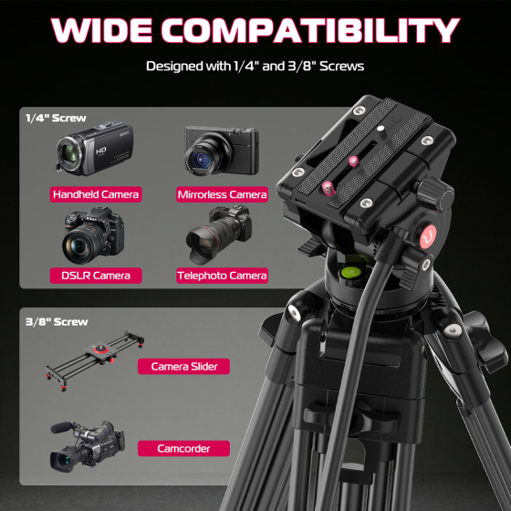 Штатив Ulanzi MT-81 Tripod (80-155cm) Black Одеса