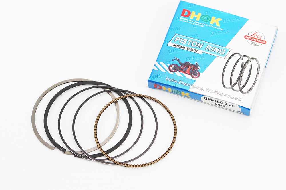 BOXER BM/BMX 150cc Кільця поршневі Ø56мм +0,25 DHOK Київ - фото 1