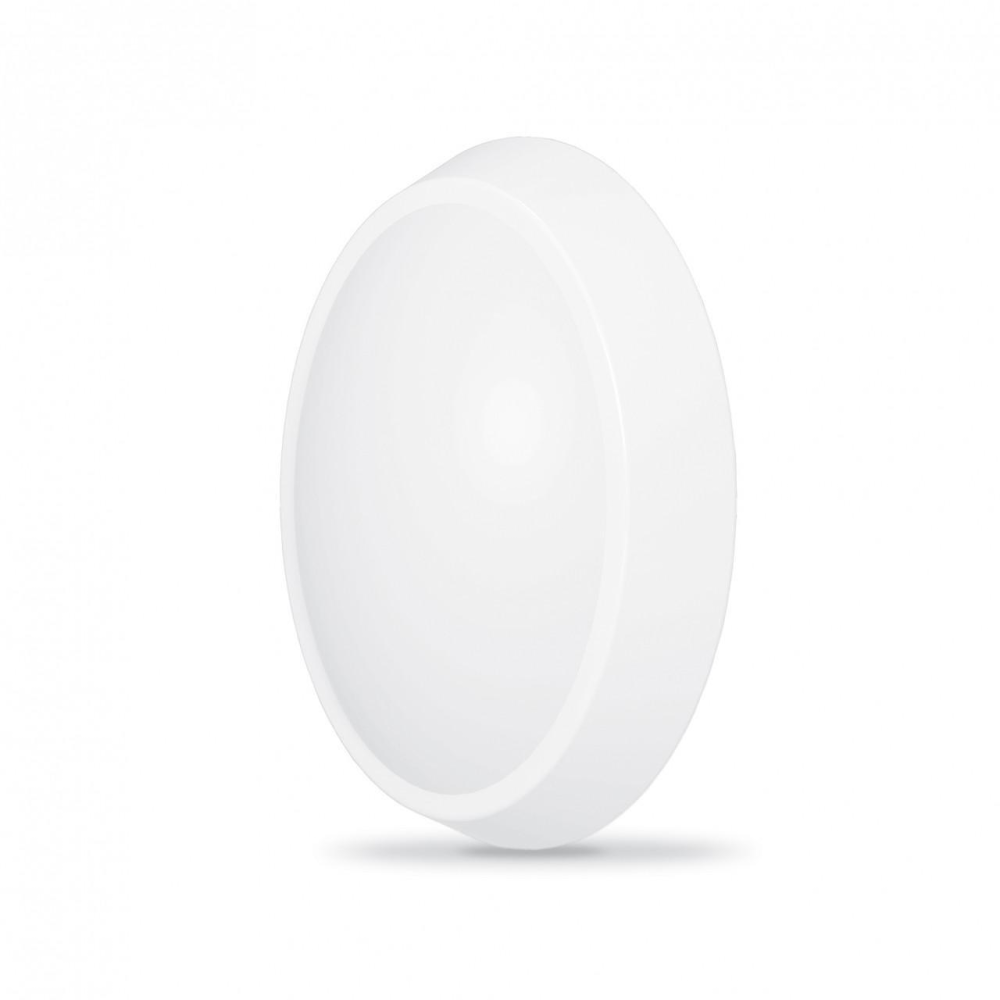 Уличный светодиодный светильник (LED) 18W (1350 Lm), IP65, влагозащищенный, нейтральный белый свет (Круг) Киев - изображение 4