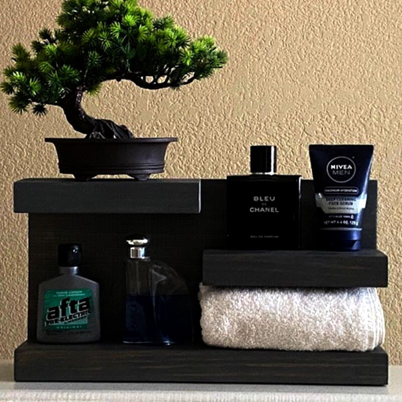 Полиця для ванної "Вольгаст" венге Миколаїв - фото 1