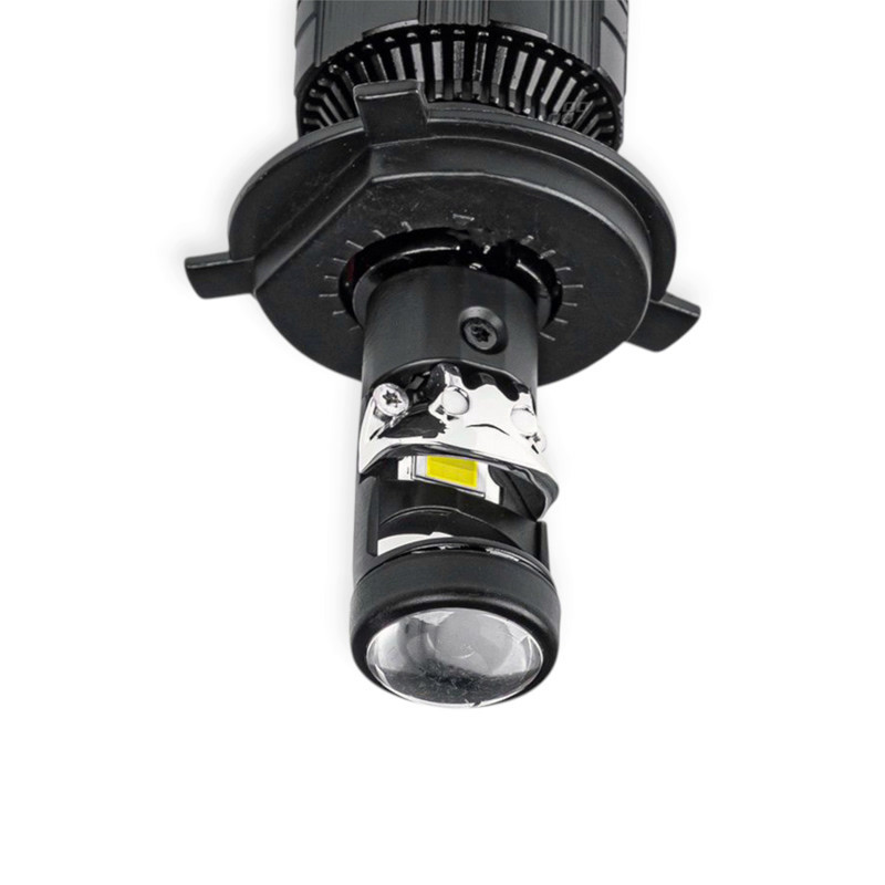 Автолампа H4 12V-24V EUROTUN NL19 60W 10000L 6000К радиатор и вентилятор линза LED Мукачево - изображение 1