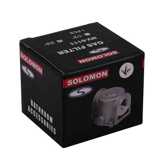 Фільтр газовий алюмінієвий SOLOMON 3/4″ NV-6111 Луцк