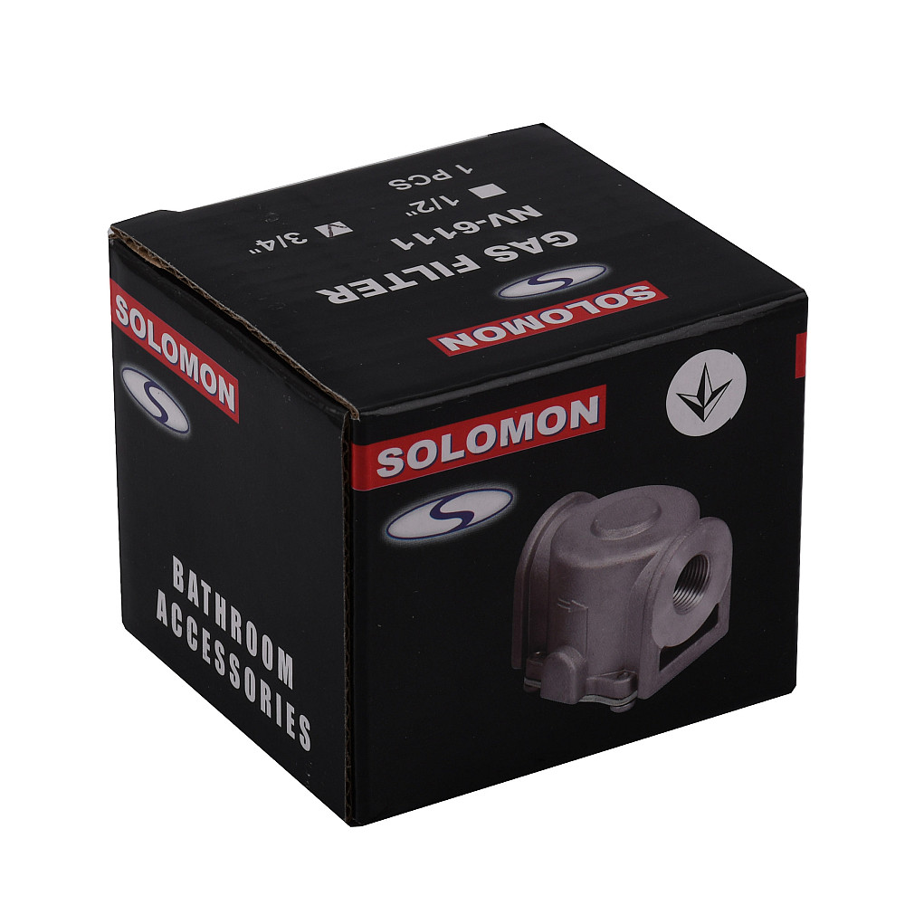Фільтр газовий алюмінієвий SOLOMON 3/4″ NV-6111 Луцк - изображение 3