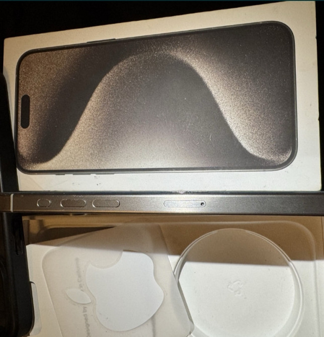 Айфон iPhone 15 Pro Max 256Gb. Natural Titanium 99% Киев - изображение 8