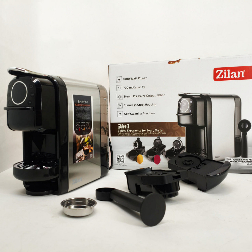 Кофемашина капсульная Zilan ZLN2846 20 Bar 700мл 1400Вт сенсорная ZE-22 Львов - изображение 7