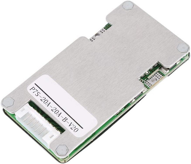 Jadeshay 24V 20A 7S BMS плата захисту акумулятора, балансувальний модуль Li-ion 18650 для електротранспорту Київ - фото 2