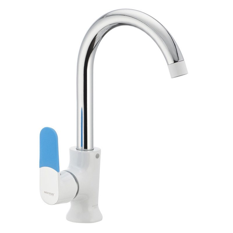 Белый кухонный смеситель Mixxus Premium Tiger 014 MI0573 Харьков - изображение 2