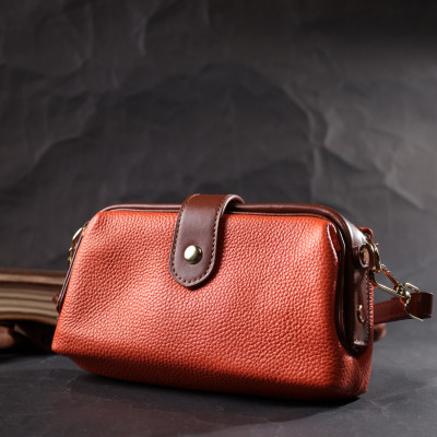 Сумка Vintage Из натуральной кожи Оранжевая (22424) Винница - изображение 3