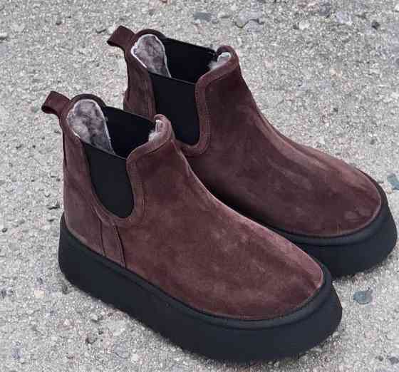 Jasmine Угги жіночі Jasmine 318 коричневі (зима, замша натуральна) (5723) Коломия