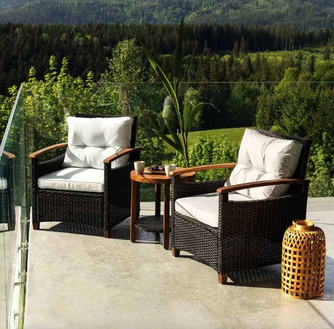 Комплект садових меблів Di Volio Arde коричневий/кремовий Киев - изображение 6